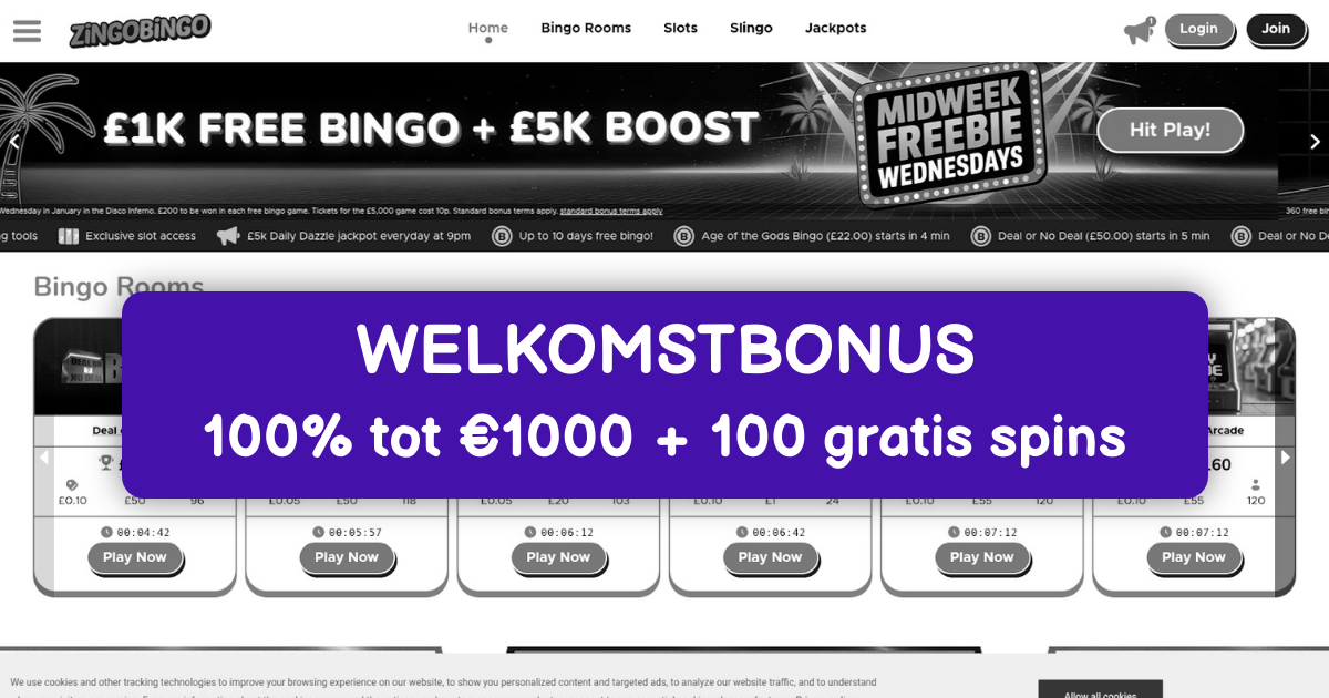 ZingoBingo Casino - Snelle Uitbetalingen en Top Slots