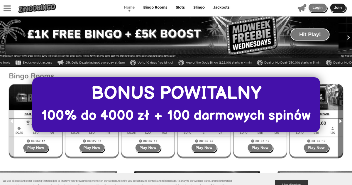 ZingoBingo Casino - Szybkie Wypłaty i Najlepsze Automaty