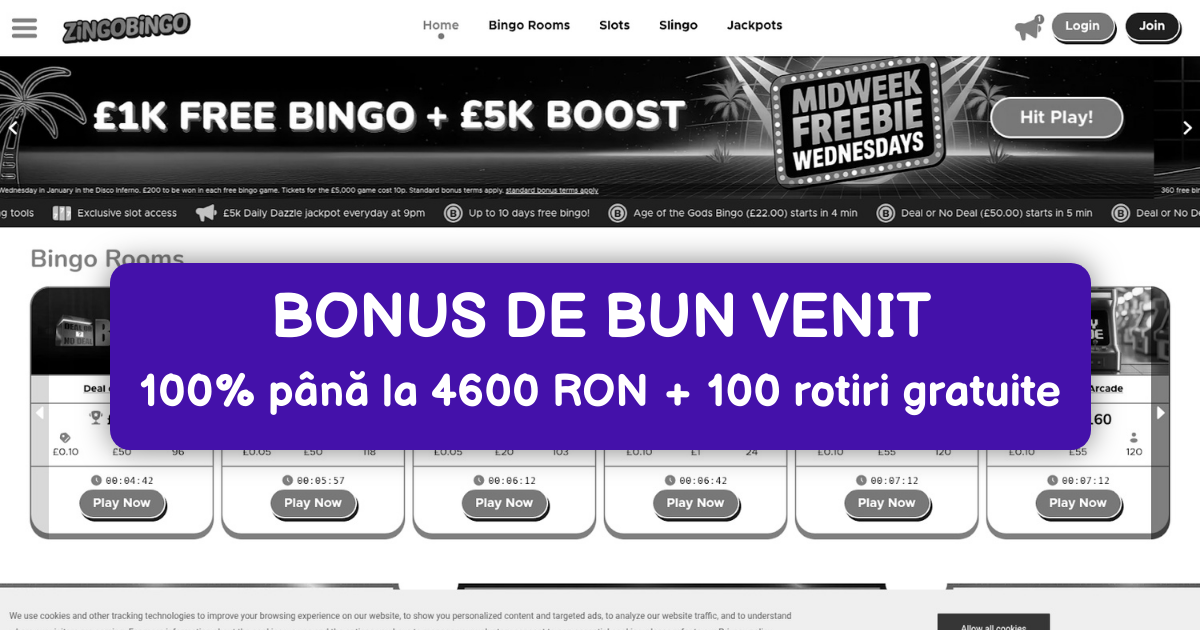 ZingoBingo Casino - Casino cu Plăți Rapide și Sloturi de Top